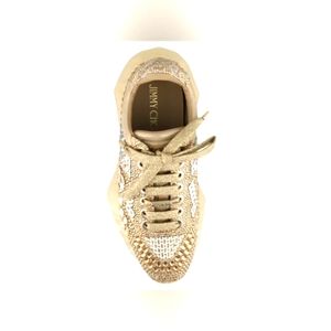 Jimmy Choo Diamond Crystal-Embellished Sneakers